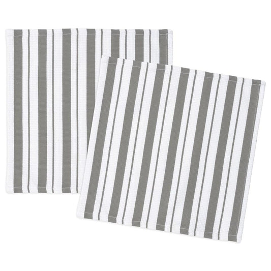 Stone Basket Weave Dish Cloths Set/2