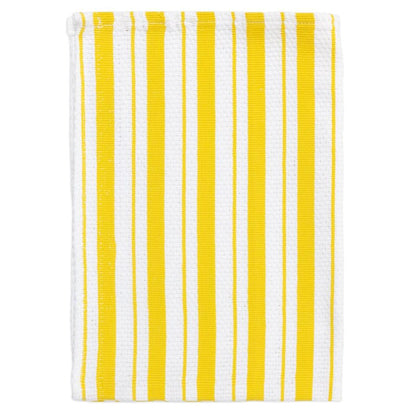 Yellow Basket Weave Towel