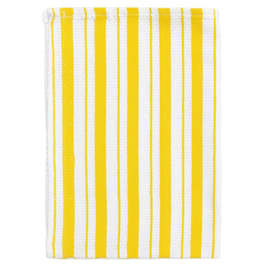 Yellow Basket Weave Towel