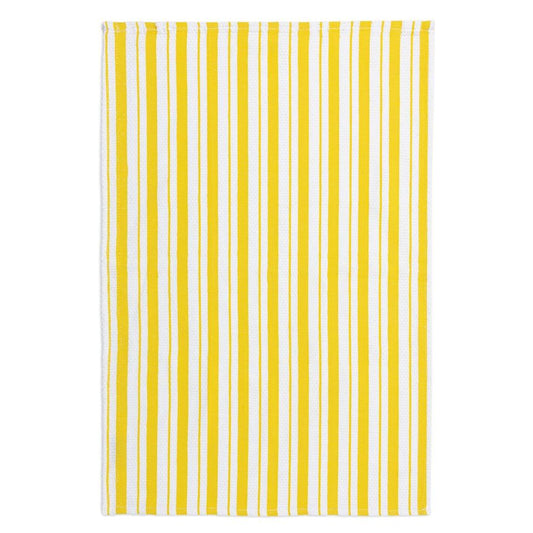 Yellow Basket Weave Towel