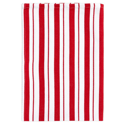 Crimson Basket Weave Towel