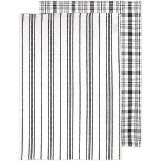 Black - Farmhouse Towel (set)