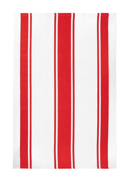 Crimson Classic Stripe Towel