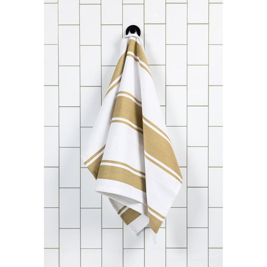 Flax Classic Stripe Towel