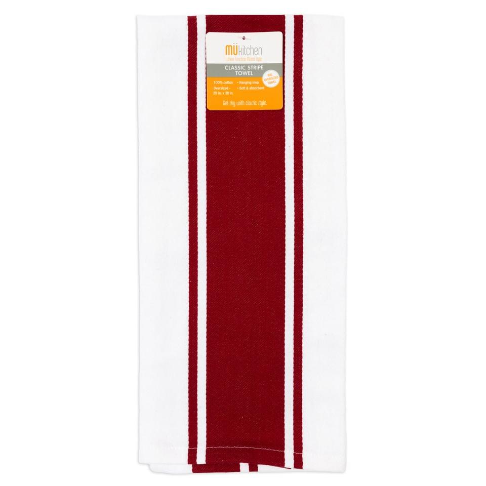 Cabernet Classic Stripe Towel