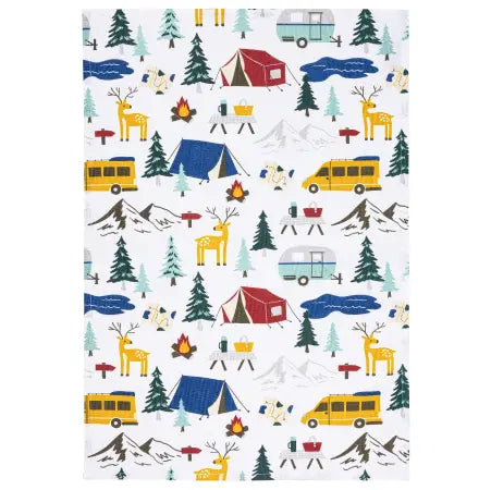 Camping Designer Towel