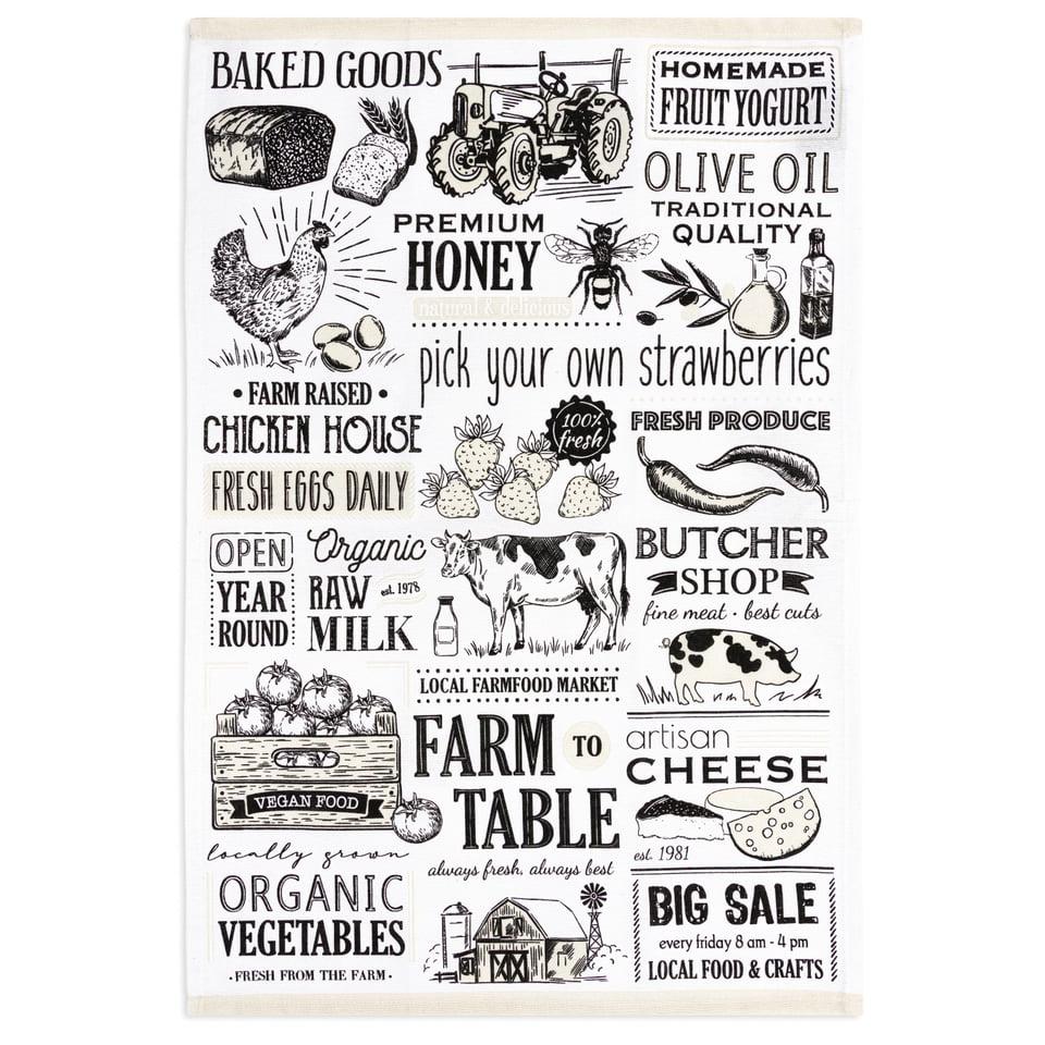 Local Market Designer Towel