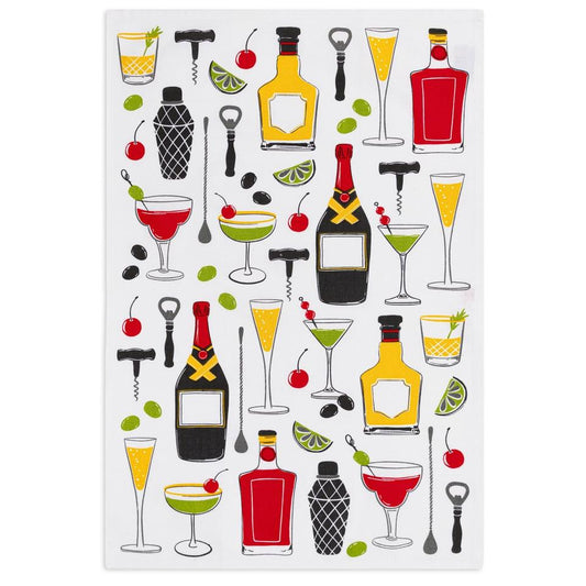 Cocktails Designer Towel