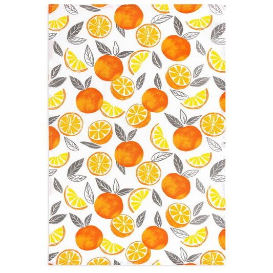 Orange Grove Designer Towel