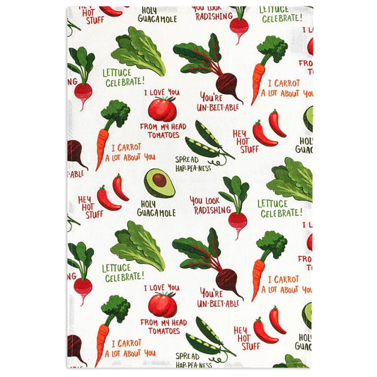 Funny Veggies Designer Towel