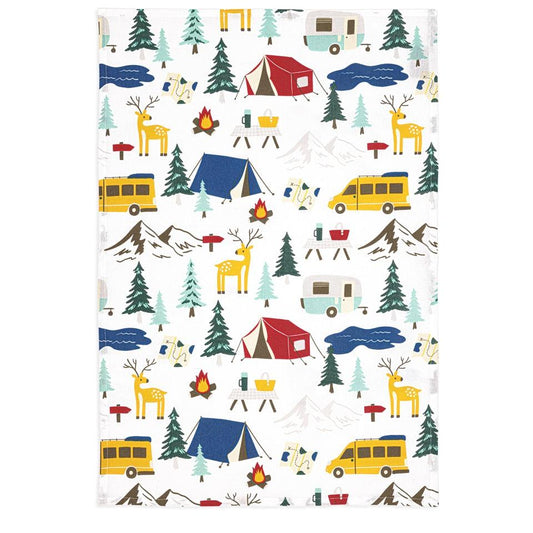 Camping Designer Towel