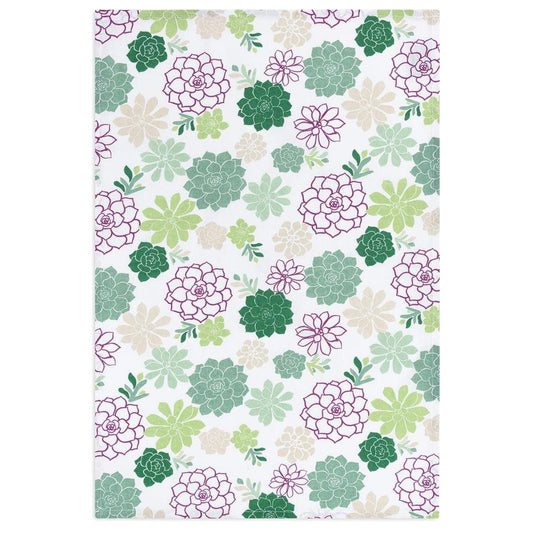 Succulents Designer Towel