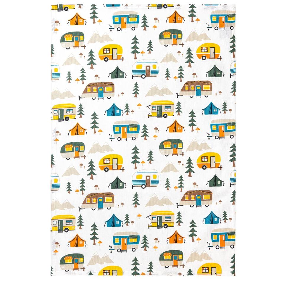 Happy Campers Designer Towel