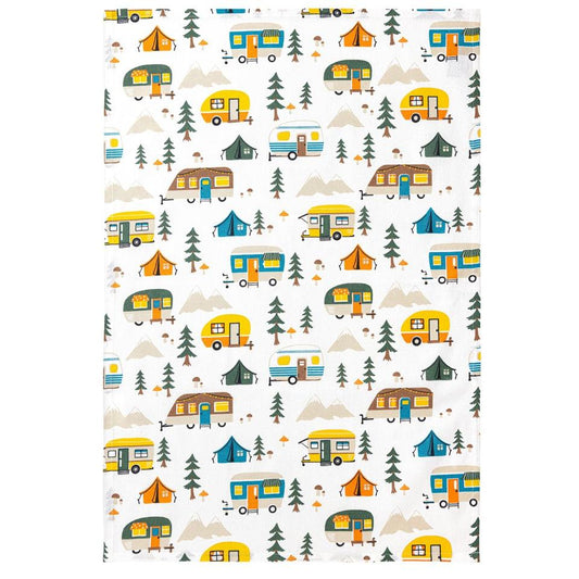 Happy Campers Designer Towel
