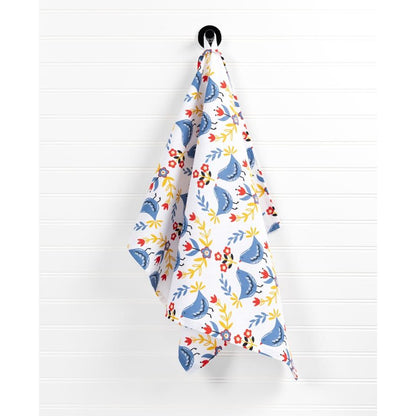Scandi Birds Designer Towel