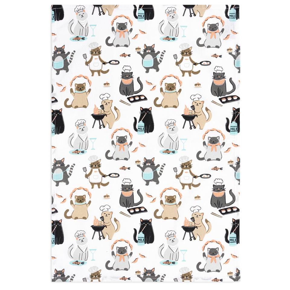 Culinary Cats Designer Towel