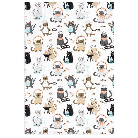 Culinary Cats Designer Towel