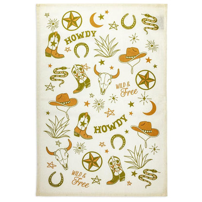 Wild West Designer Towel