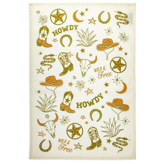 Wild West Designer Towel
