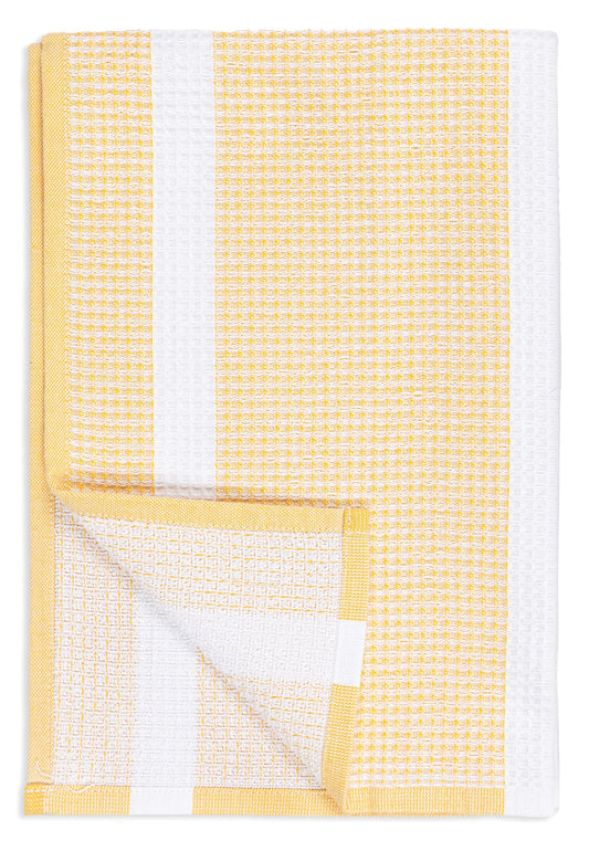 Citrine Mist Waffle Terry Towel
