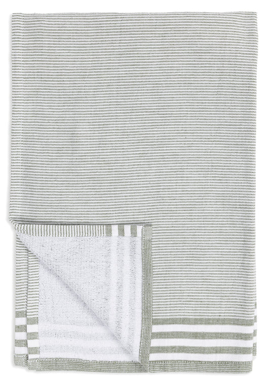 Thyme Modern Stripe Terry Towel