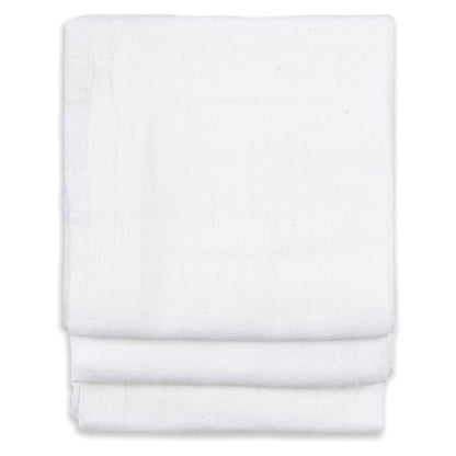 White Flour Sack Towels Set/3