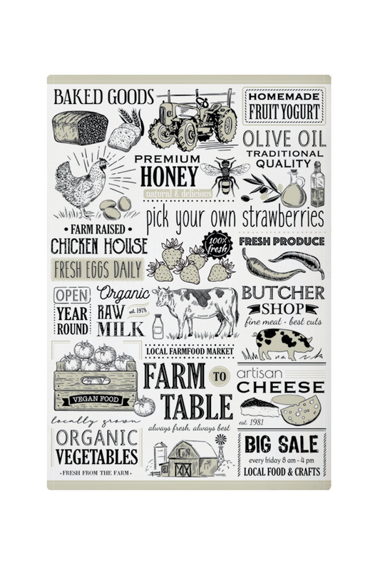 Local Market Designer Towel