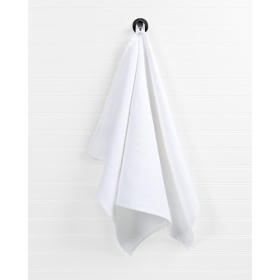 White Honeycomb Terry Towel