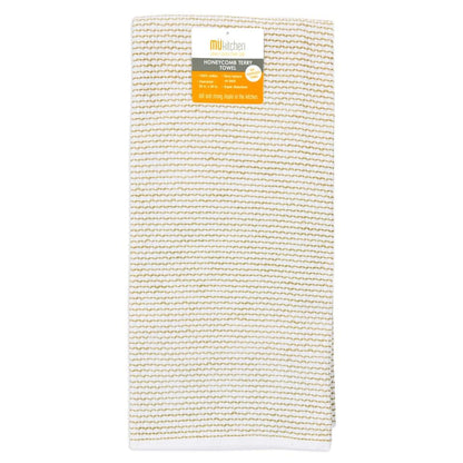 Khaki Honeycomb Terry Towel