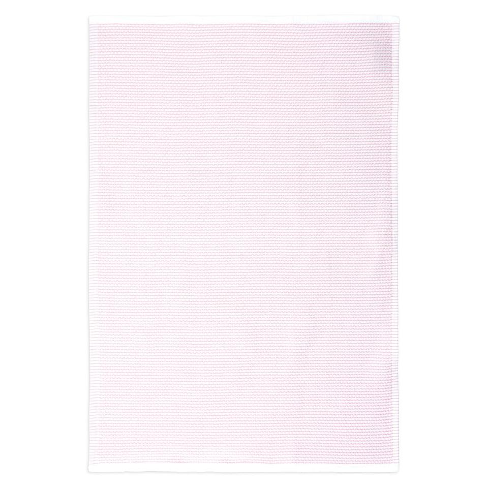Pink Petals Honeycomb Terry Towel
