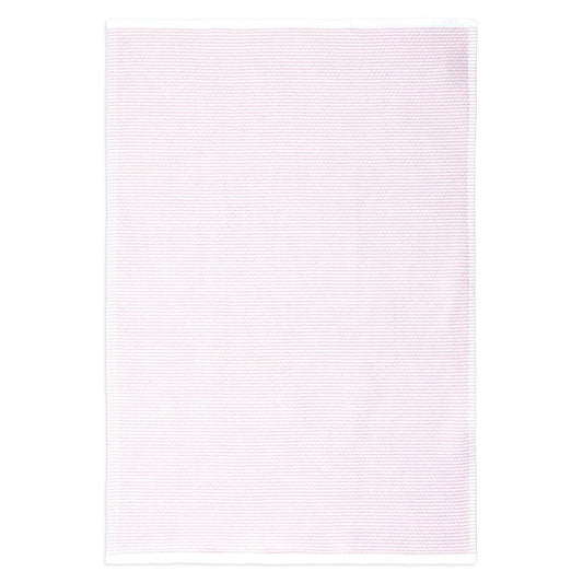 Pink Petals Honeycomb Terry Towel