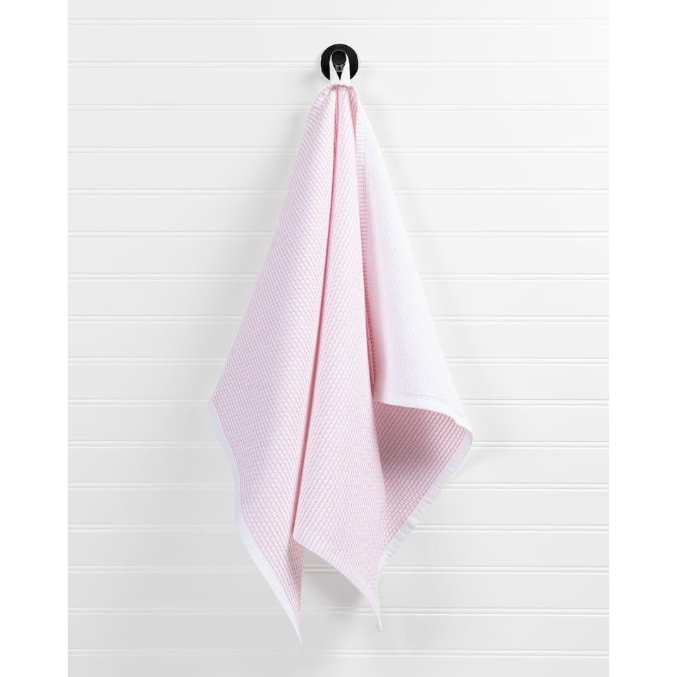 Pink Petals Honeycomb Terry Towel