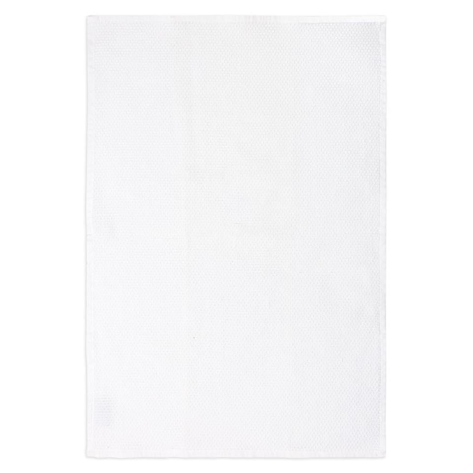White Honeycomb Terry Towel