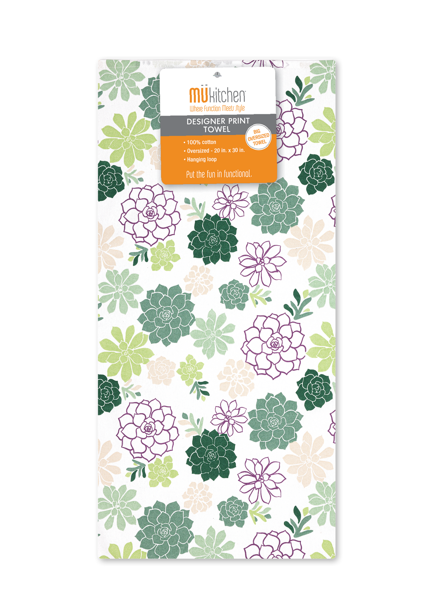 Succulents Designer Towel
