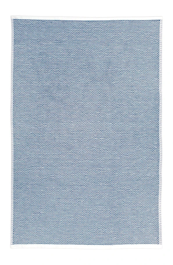 Classic Blue Honeycomb Terry Towel