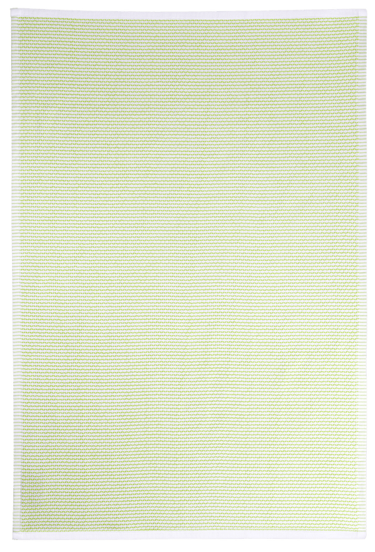 Green Grass Honeycomb Terry Towel