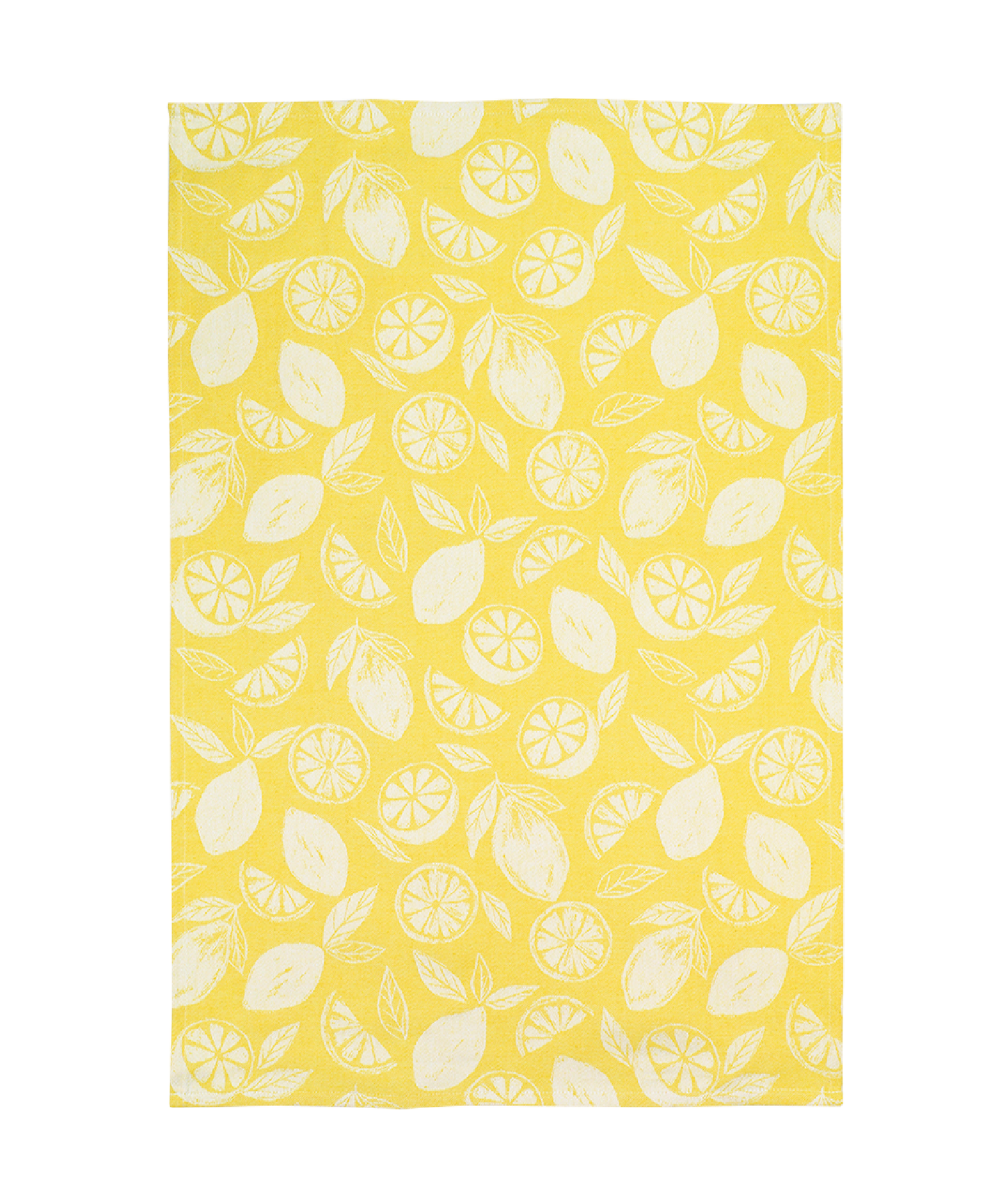 Lemon Zest Jacquard Woven Towel