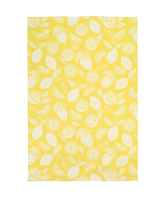 Lemon Zest Jacquard Woven Towel