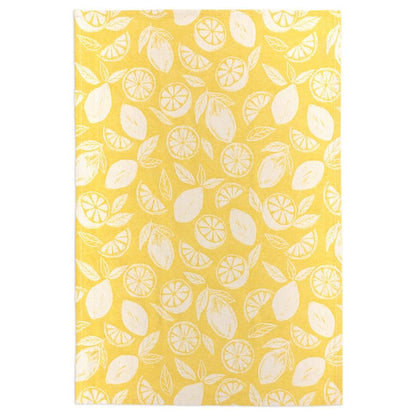 Lemon Zest Jacquard Woven Towel