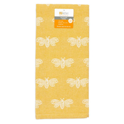 Honey Bees Jacquard Woven Towel