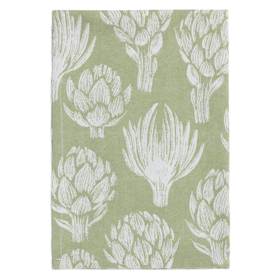 Artichokes Jacquard Woven Towel