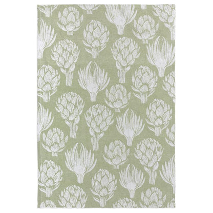 Artichokes Jacquard Woven Towel