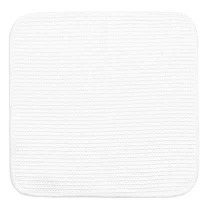 White Microfiber Waffle Cloths Set/3