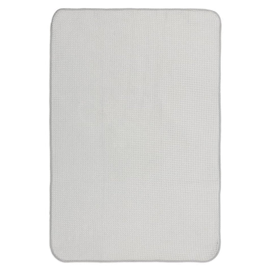 Cadet Gray Microfiber Waffle Towels Set/2