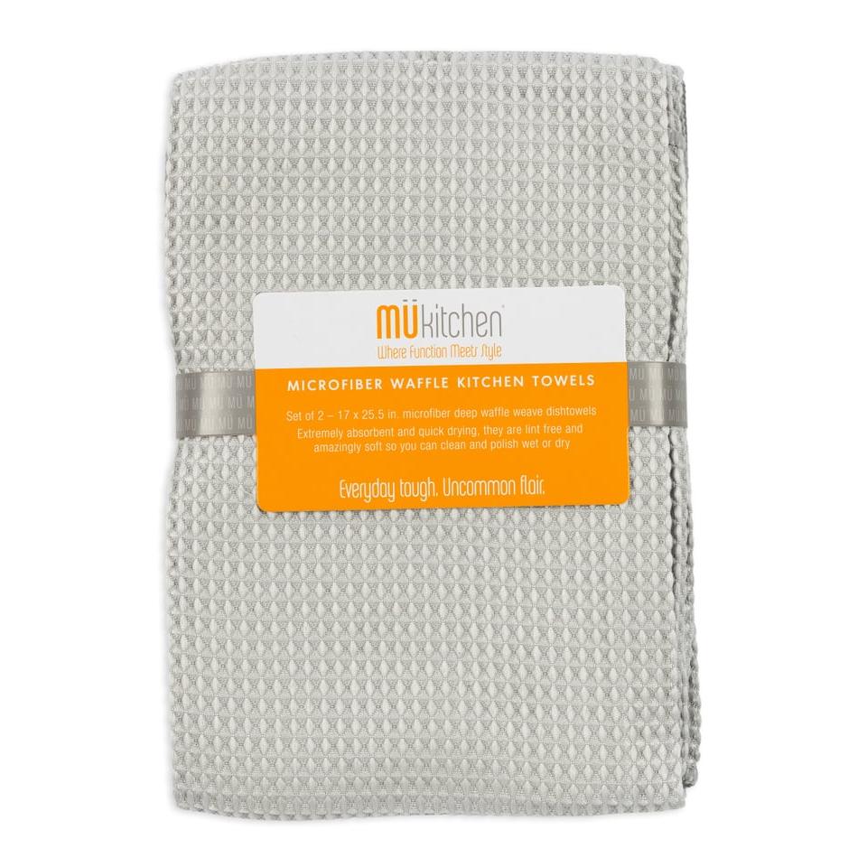 MuKitchen Microfiber Waffle Towels - Thumbnail 2