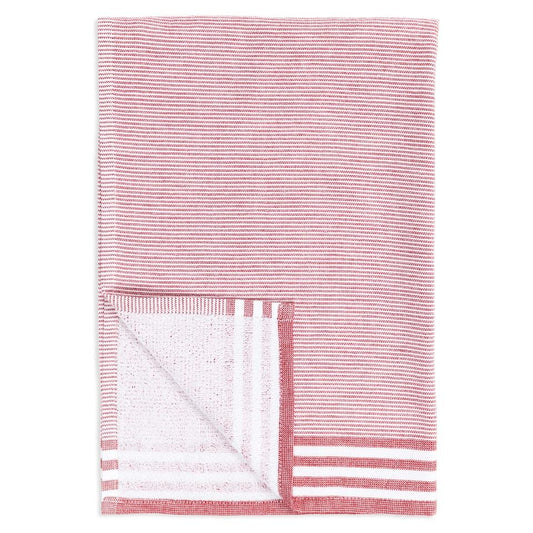 Crimson Modern Terry Towel