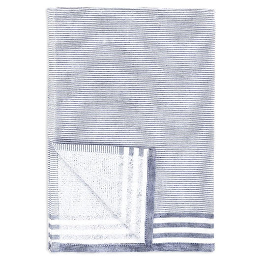 Ink Blue Modern Terry Towel