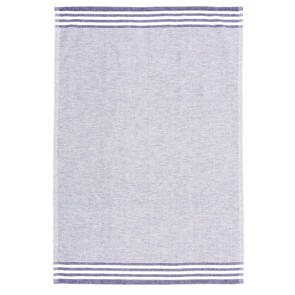 Ink Blue Modern Terry Towel