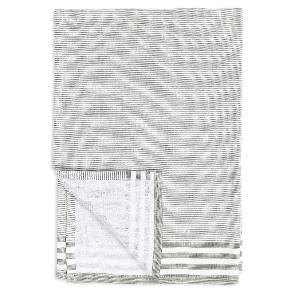 Thyme Modern Stripe Terry Towel