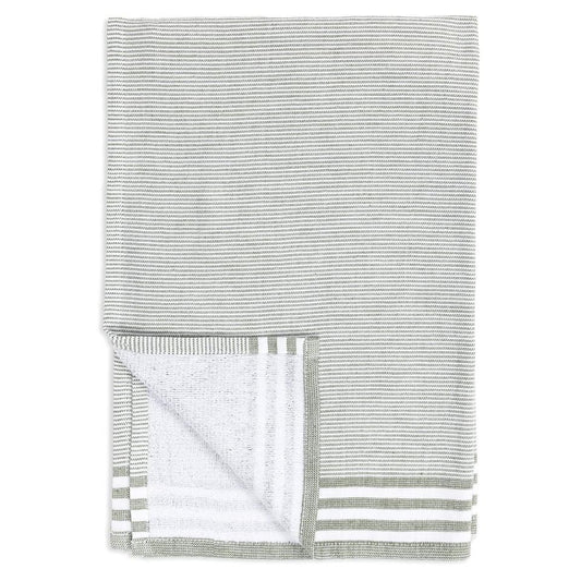 Thyme Modern Stripe Terry Towel
